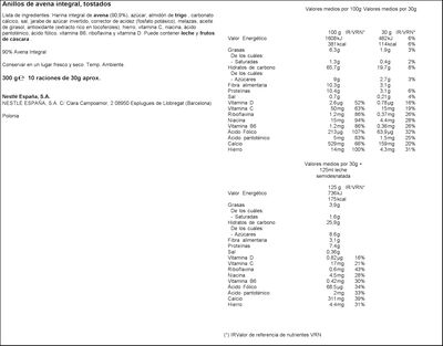 Cereales Cheerios 300g avena