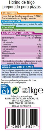 Harina Alipende 1kg especial pizza