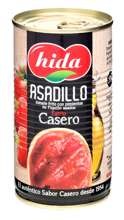 Asadillo tomate frito con pimientos asados Hida 340g