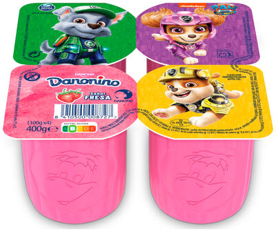 Petit maxi Danonino pack 4 fresa