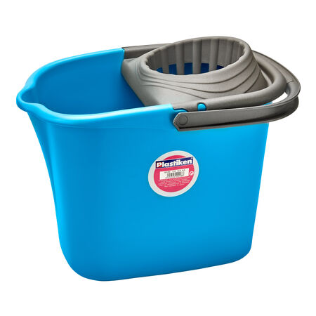 Cubo de fregar con escurridor Plastiken 16l rectangular varios colores