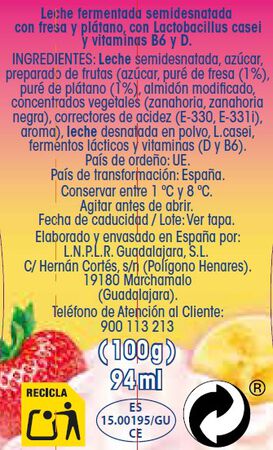 L Casei Alipende pack 12 sabores
