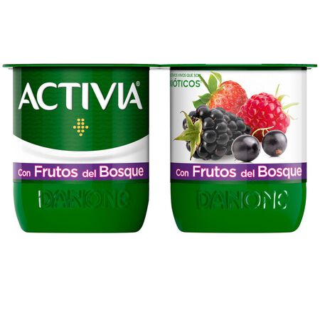 Bfidus Activia pack 4 frutas del bosque