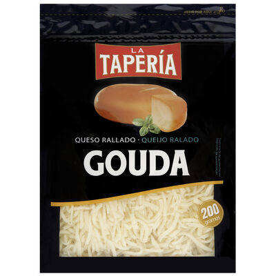 Rallado gouda La Taper&iacute;a 200 gr