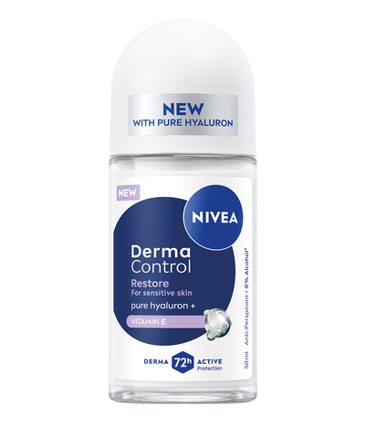 Desodorante en roll-on antitranspirante derma control restore Nivea 50ml