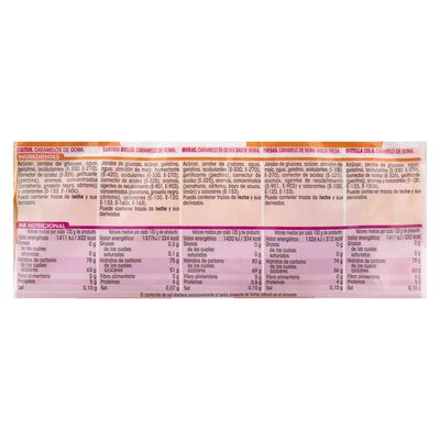 Golosinas Alipende 200g moras