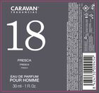 Eau de toilette Caravan hombre 30ml n&ordm;18