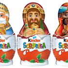 Figuras reyes magos chocolate Kinder 36g