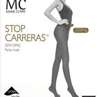 Panty stop carrera 15D Marie Claire talla grande negro