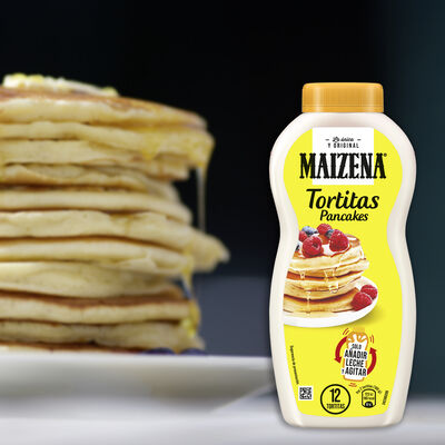 Preparador para crepes y tortitas Maizena Shaker 215g a&ntilde;adir y agitar