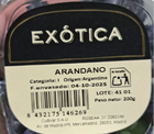 Arándano bandeja 200g