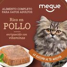 Comida húmeda gato Meque tarrina rico en pollo 100g