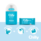 Jabon &iacute;ntimo Chilly 250ml protect f&oacute;rmula activa