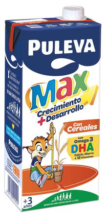 Bebida láctea Puleva max crecimiento desarrollo 1l cereales