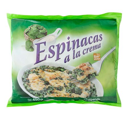 Espinacas Alipende 450g a la crema