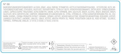 Eau de toilette Caravan hombre 150ml n&ordm;66