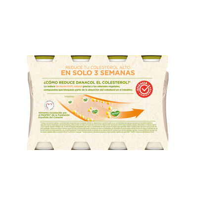 Bebida l&aacute;ctea Danacol colesterol pack 6 lima lim&oacute;n