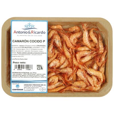 Camar&oacute;n cocido 200g