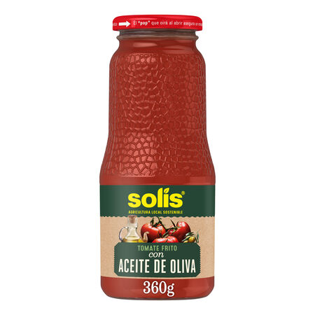 Tomate frito con aceite de oliva Solis 360g