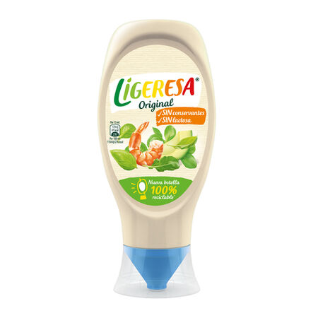Salsa fina Ligeresa 430ml bocabajo