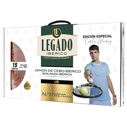 Maletín Jamón Cebo Ibérico 50% Legado 15X50G