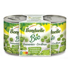 Guisantes ecologicos sin azucar Bonduelle pack 2