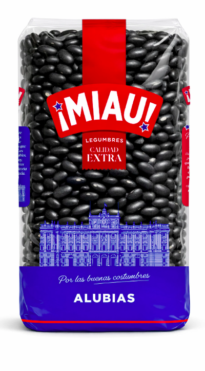 Alubia negra Miau 1k