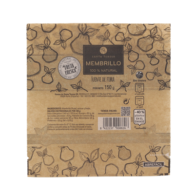 Membrillo natural Santa Teresa 150g