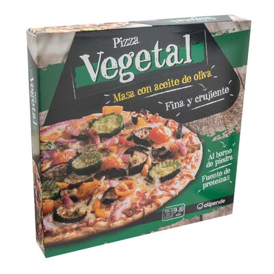 Pizza fina Alipende 400g vegetal