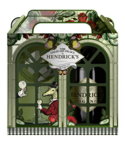 Ginebra Hendricks origen escocia con copa Hendricks 70cl