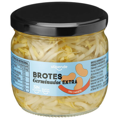 Brotes germinados Alipende tarro de cristal 180g