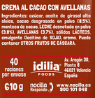 Crema de cacao original Nocilla 610g