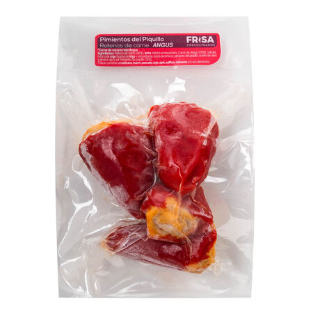 Pimientos del piquillo Frisa 4 uds 250g rellenos de carne