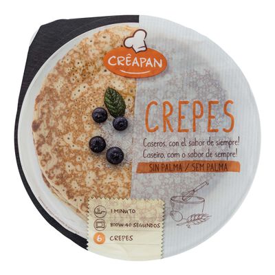 Crepes Creapan 6 Unidades