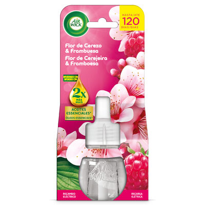 Recambio eléctrico flor de cerezo & frambuesa Air Wick 19ml