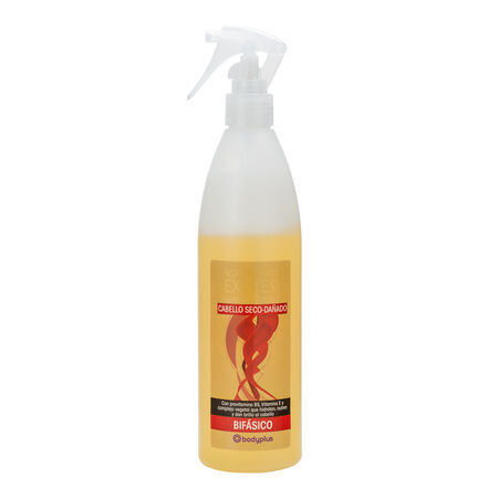Acondicionador bifásico Bodyplus 400ml cabello seco