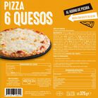 Pizza fina Alipende 375g 6 quesos