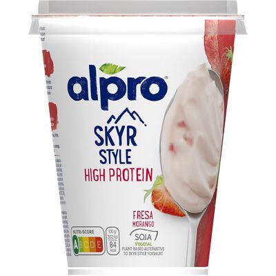 Yogur proteína Skyr Alpro 400g fresa