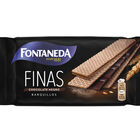 Galleta barquillo de chocolate negro Fontaneda 92g
