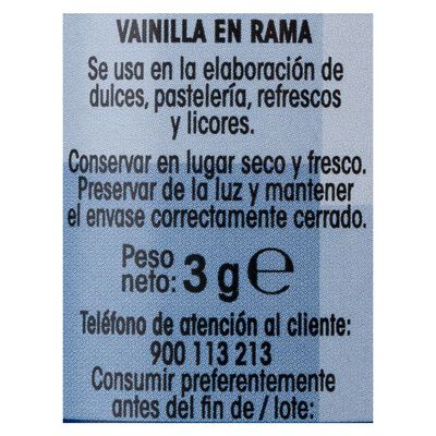 Vainilla Alipende 3g en rama