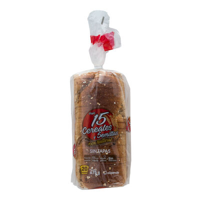 Pan molde Alipende cereales y semillas 675g
