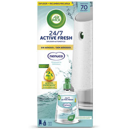 Difusor automático + recambio 24/7 Active Fresh nenuco Air Wick 228ml
