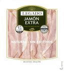 Jamon Cocido Extra Sin Lactosa Y Sin Gluten Legado 130G Natural Sin Aditivos