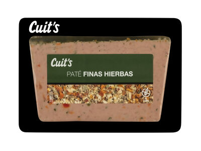Pat&eacute; cuit's a las finas hierbas 125g