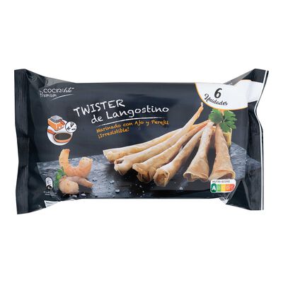 Twister de langostino Cocinarte 6 uds