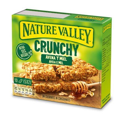 Barrita de avena y miel crunchy N.Valley 210g