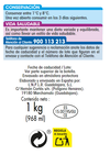 Yogur l&iacute;quido desnatado Alipende 1kg lima lim&oacute;n