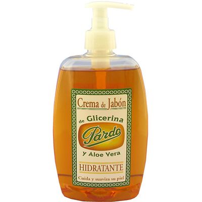 Jabón líquido dosificador Pardo 500ml Glicerina hidratante