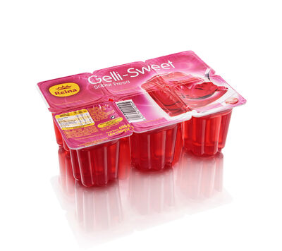Gelatina gelli sweet Reina pack 6 fresa