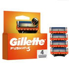 Hojas de afeitar Gillette 4 unidades recambio fusion 5